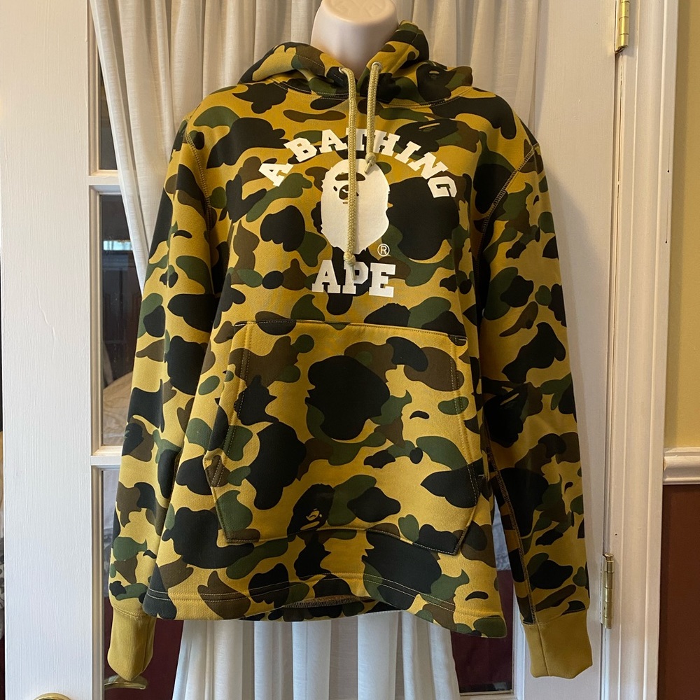 Bape.  The Bathing Ape Camouflage Hoodie